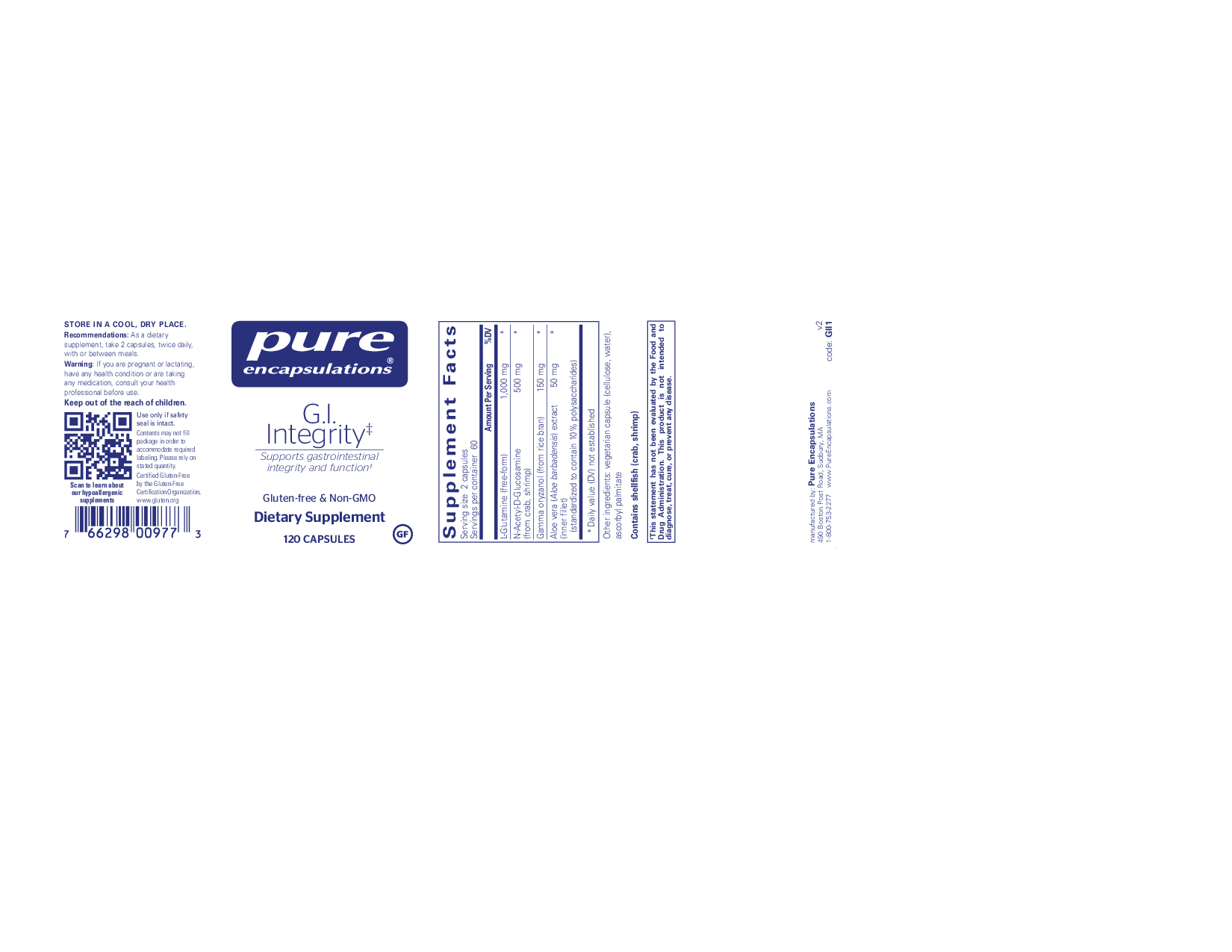 Pure Encapsulations GI Integrity