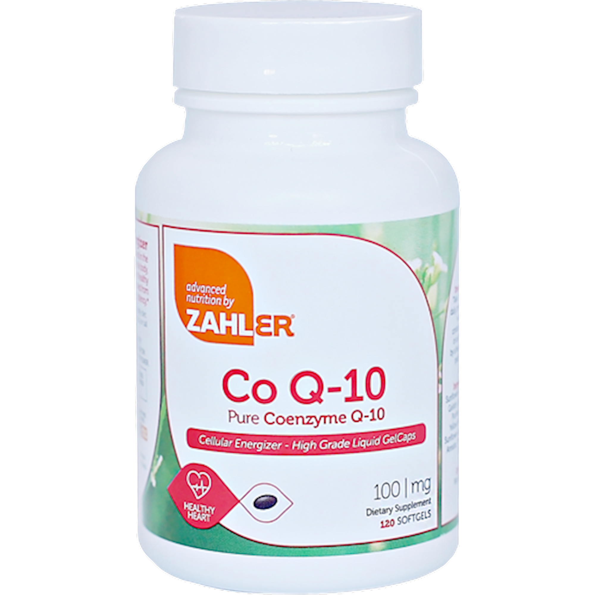 Advanced Nutrition by Zahler Co Q-10 120 softgels