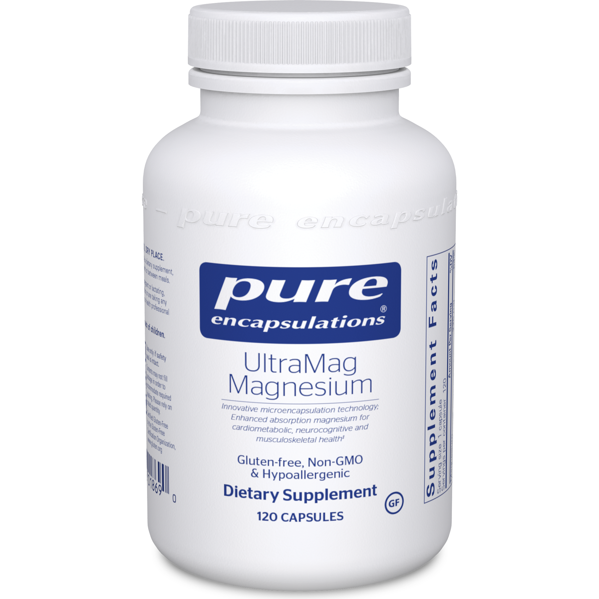Pure Encapsulations UltraMag Magnesium 120 caps