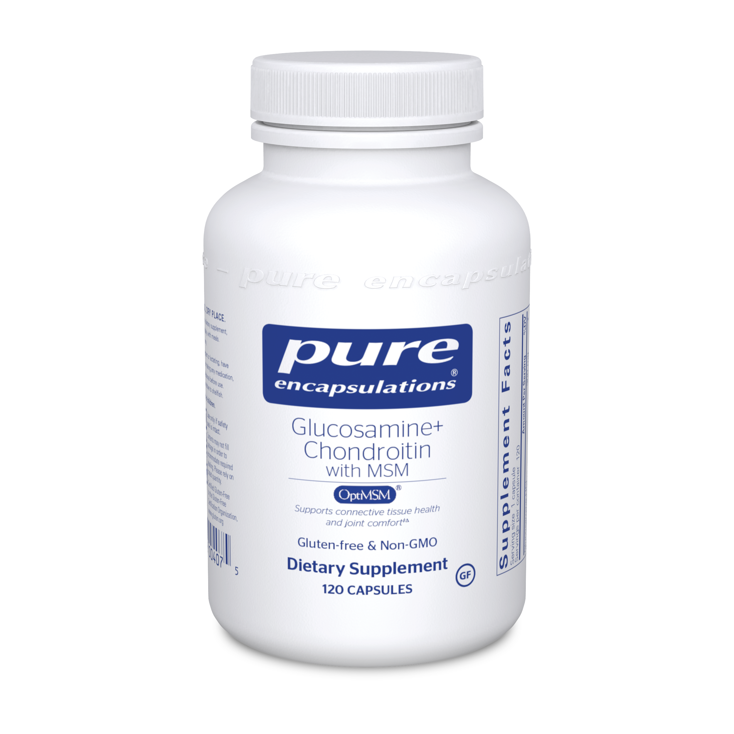 Pure Encapsulations Glucosamine Chondroitin w MSM