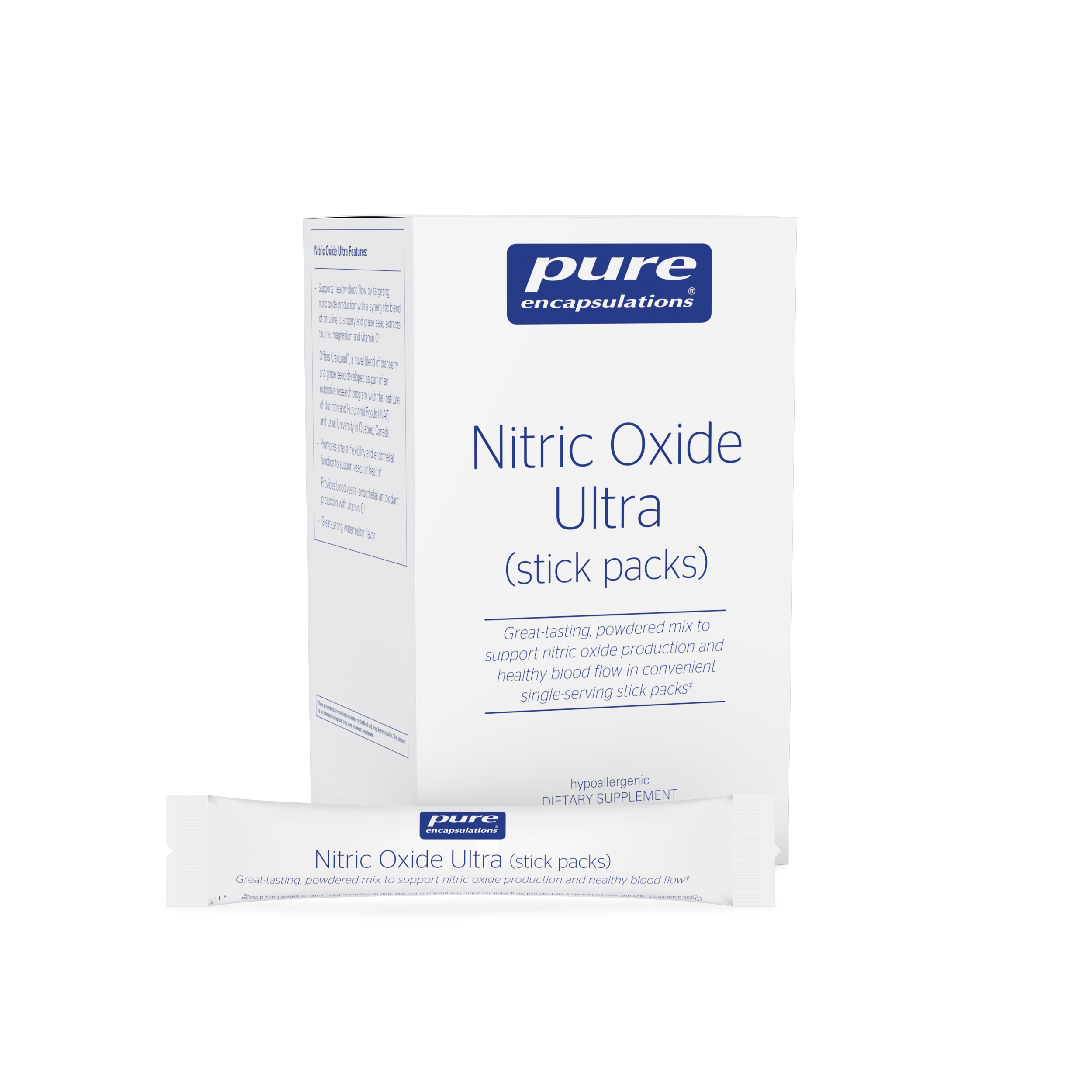 Pure Encapsulations Nitric Oxide  Ultra 30 stick packs