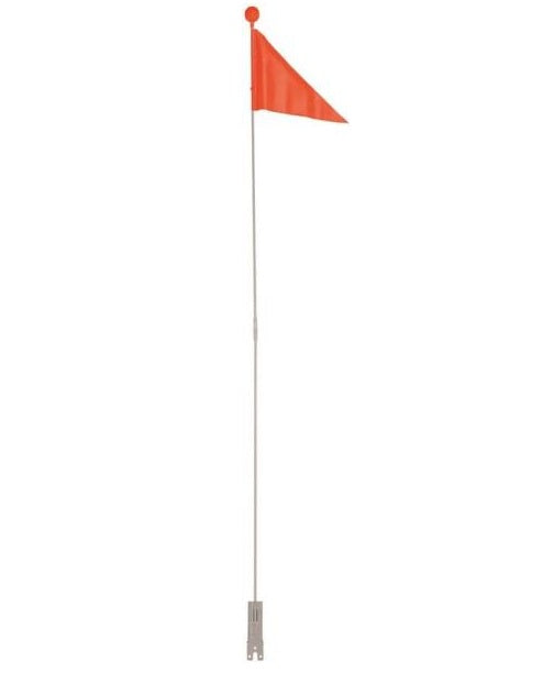 Kent 68112 2-Piece Safety Flag, Orange, 5' H