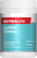 Nutra-Life Lecithin 1200mg Caps 200s