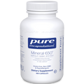 Pure Encapsulations Mineral 650 (w/out CU & FE) 180 vcaps