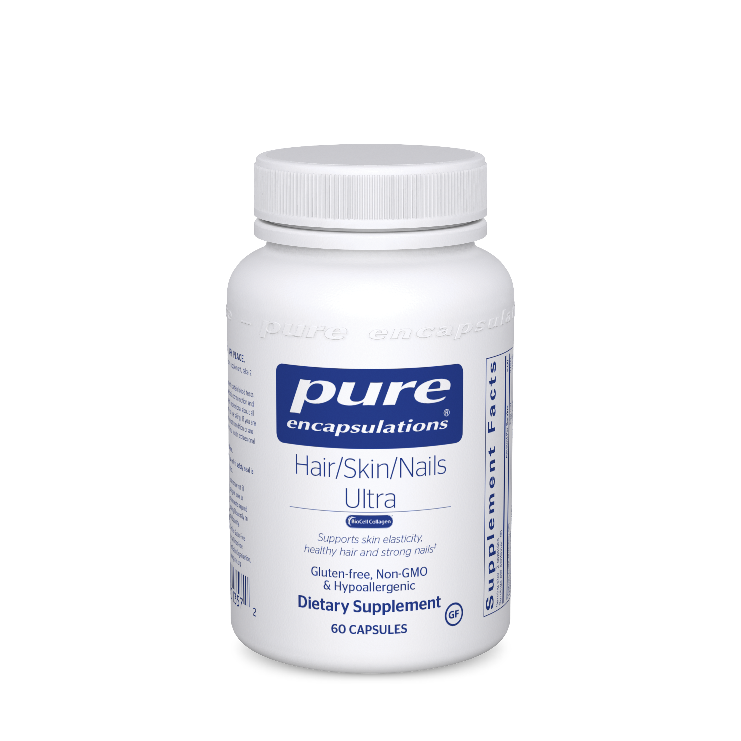 Pure Encapsulations Hair/Skin/Nails Ultra 60 vcaps