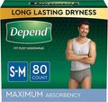 Men's Depend Fit-Flex (Size Small/Medium)
