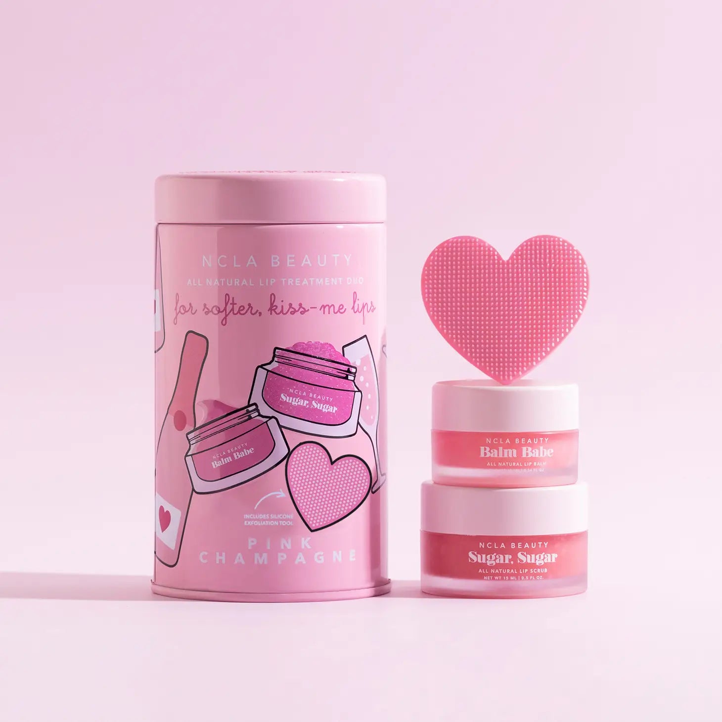 Pink Champagne Lip Care Gift Set