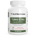Real Mushrooms Turkey Tail Organic Mushroom Supplement 135 Caps