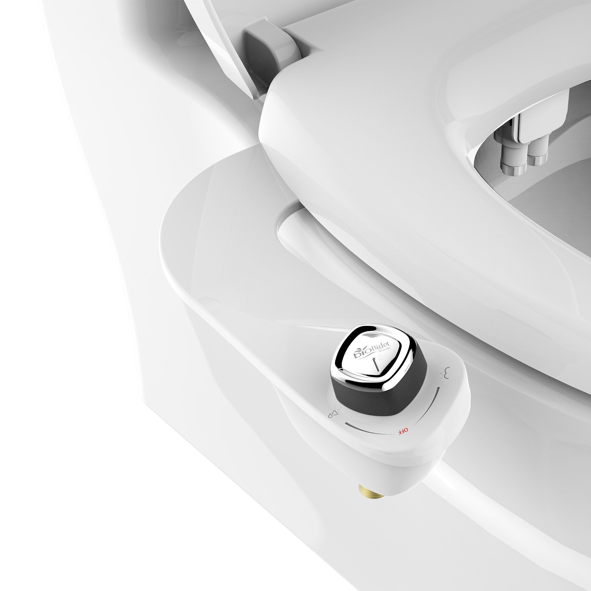 Bio Bidet SlimEdge Ultra Thin Fresh Water Bidet Attachment