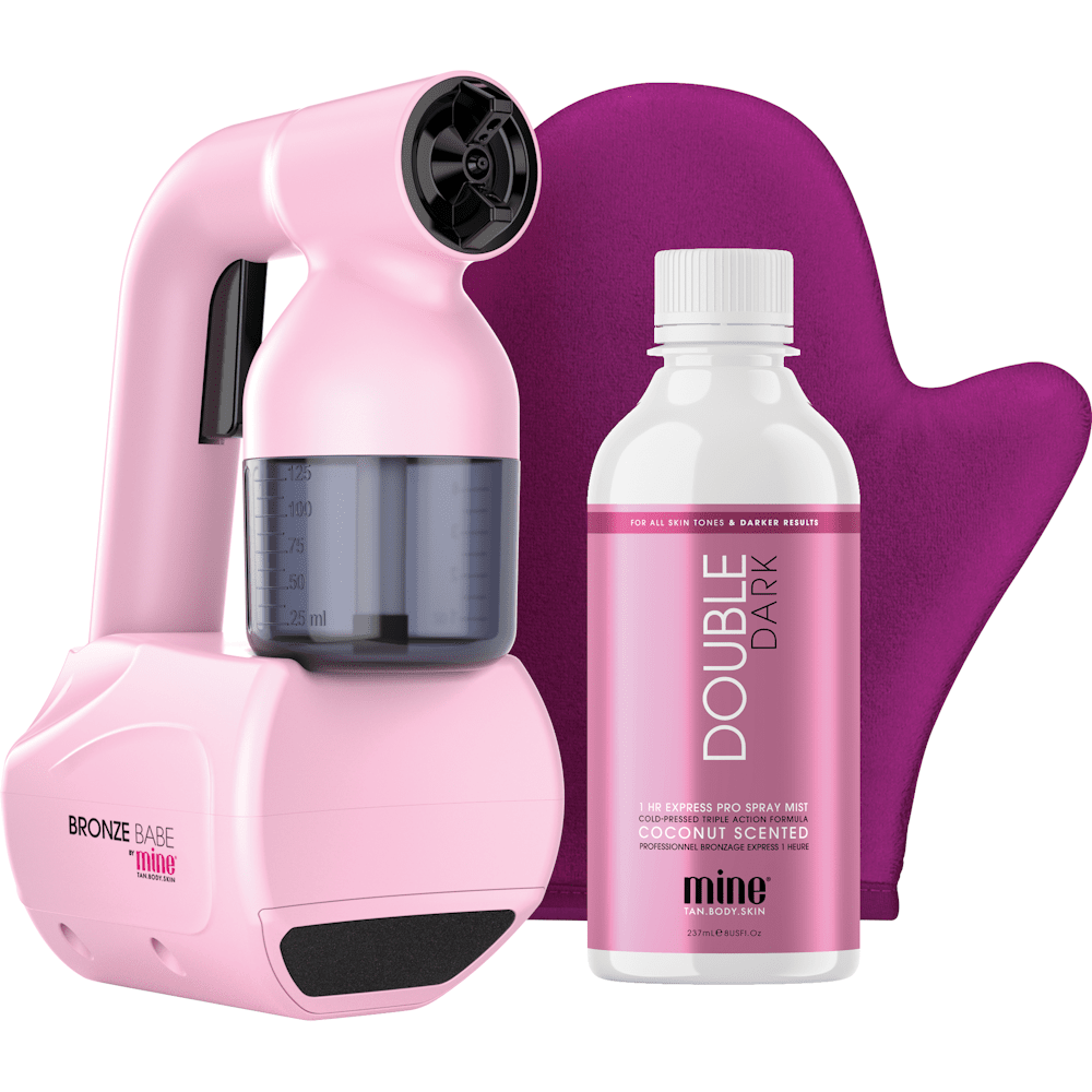 mineTan Bronze Babe Home Spray Tan Kit - Pink
