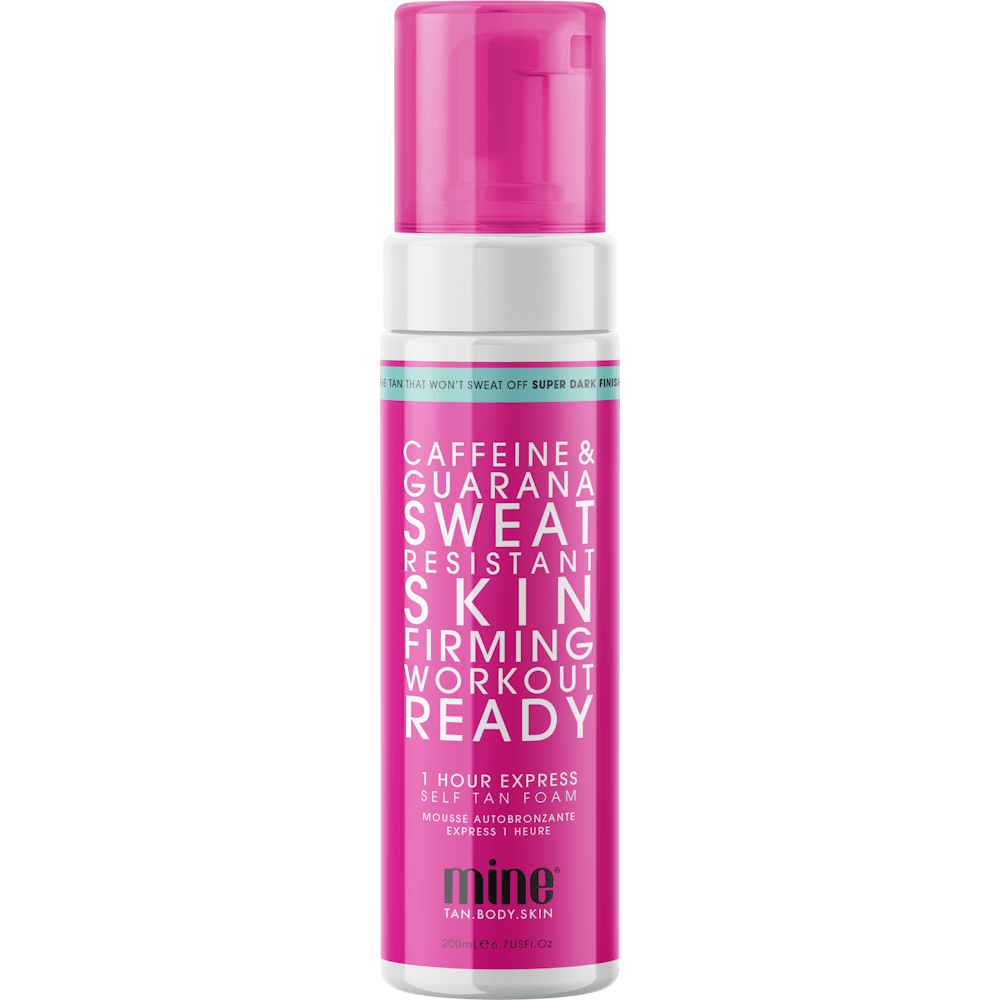 mineTan WORKOUT READY Self Tan Foam 200mL