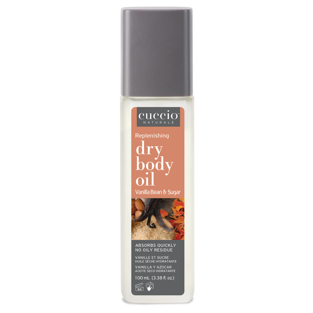 cuccio NATURALE Dry Body Oil 100mL - Vanilla Bean & Suga