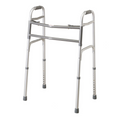 Medline Bariatric Extra Wide Folding Walker -  Supports up to 500 lbs