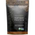 Truvani Plant Based Protein Powder - Chocolate Protein Powder 20 Servings USDA Certified Organic- Vegan, Non-GMO, Dairy, Soy & Gluten Free