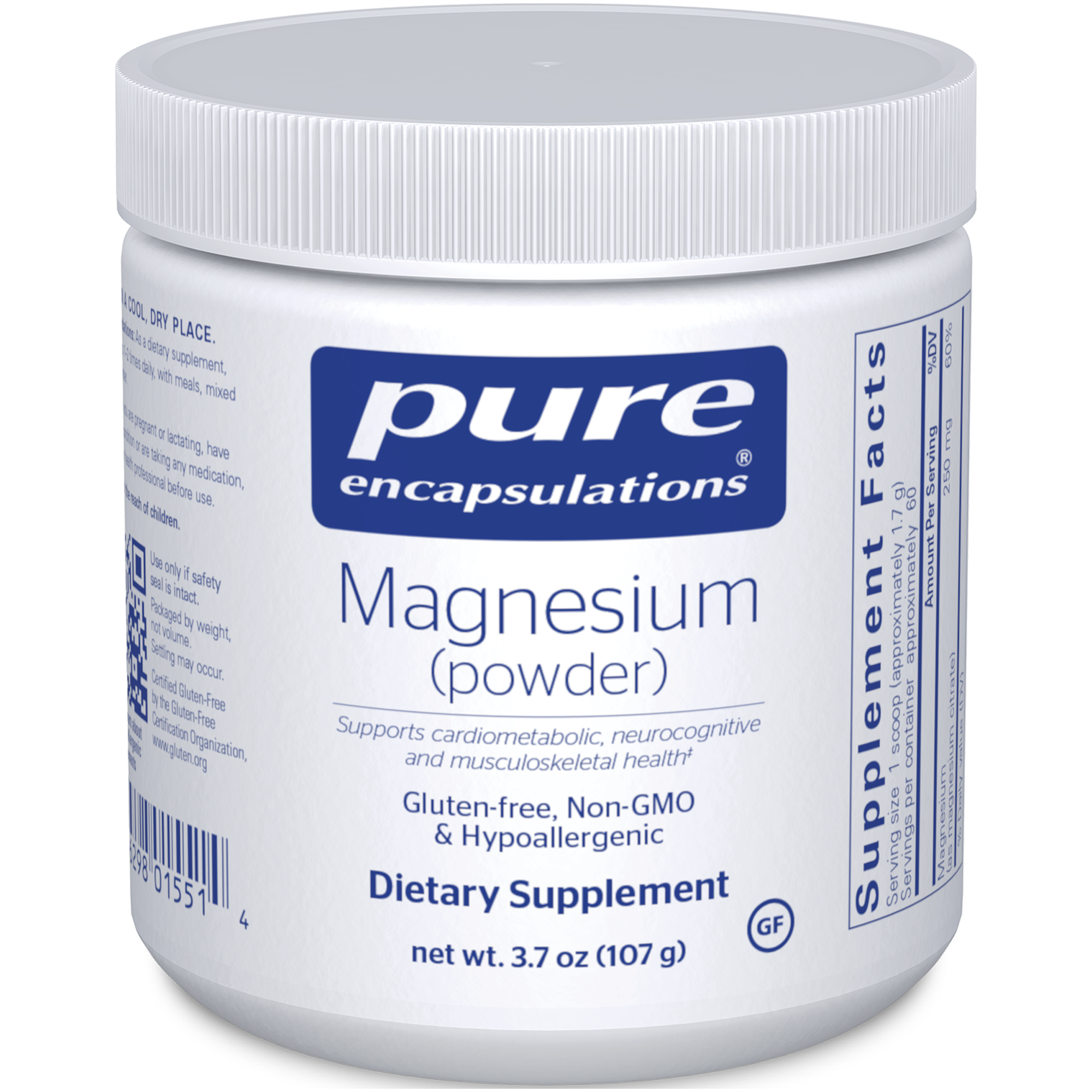 Pure Encapsulations Magnesium (powder) 107 g