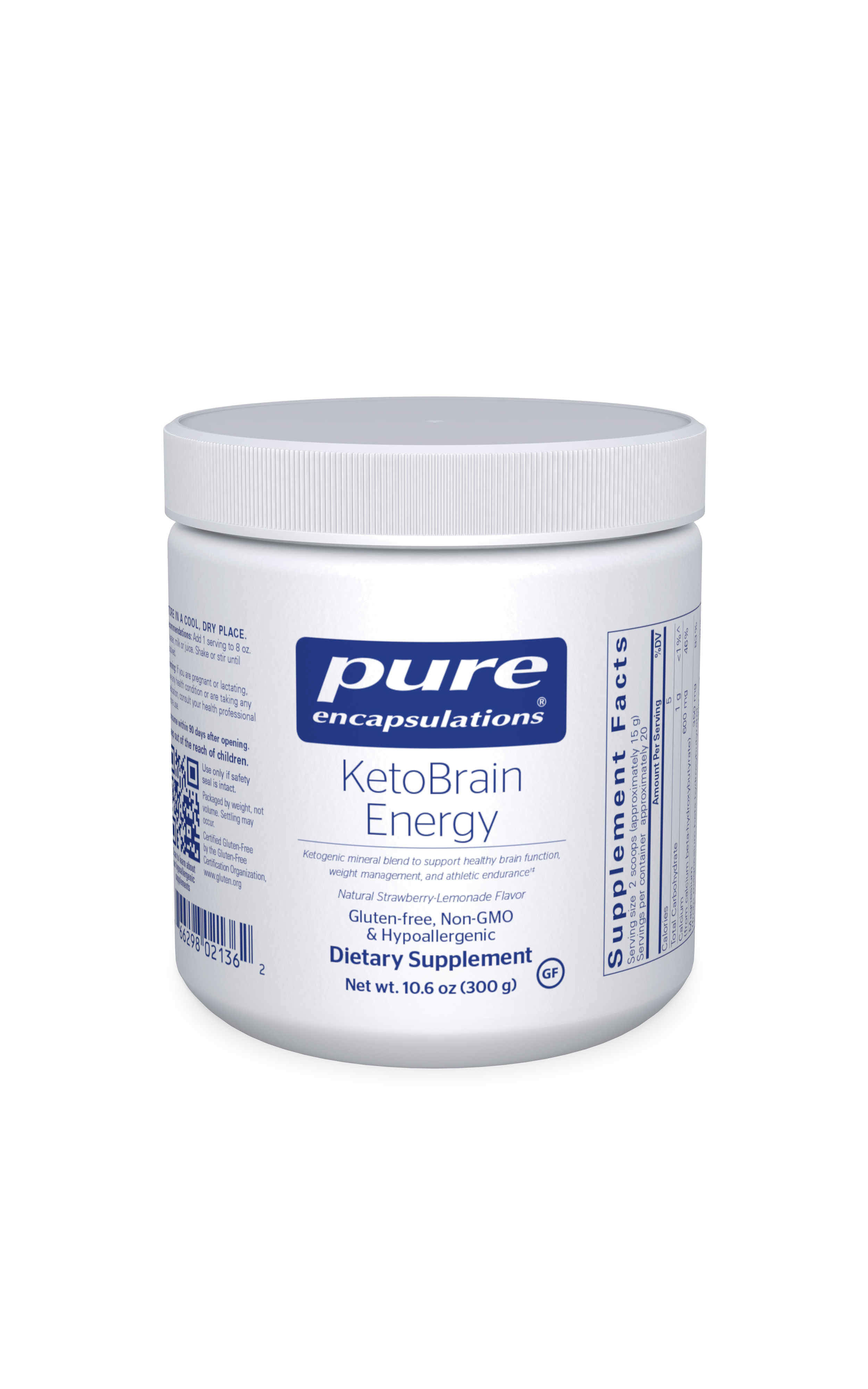 Pure Encapsulations KetoBrain Energy 10.6 oz