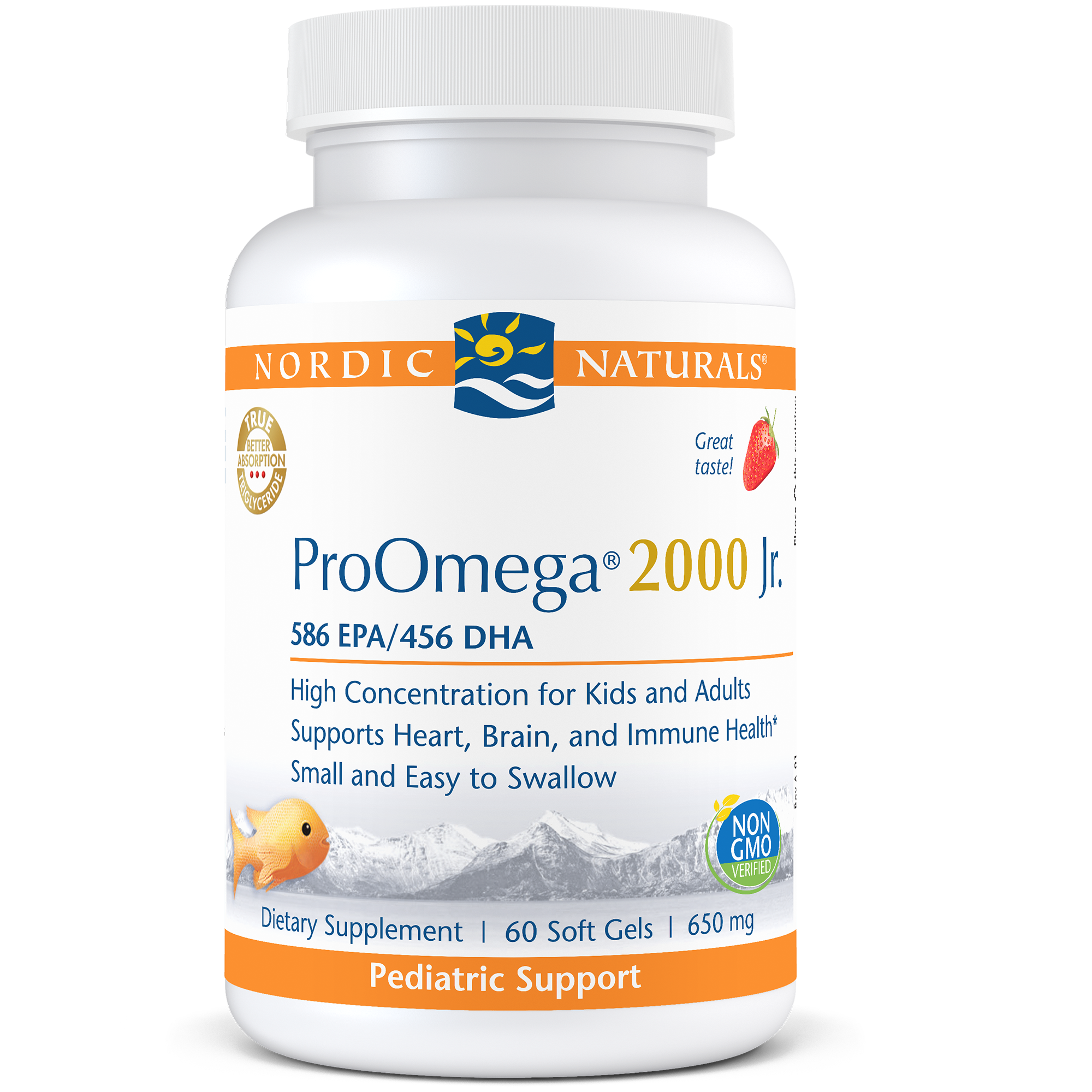 Nordic Naturals ProOmega 2000 Jr 60 softgels