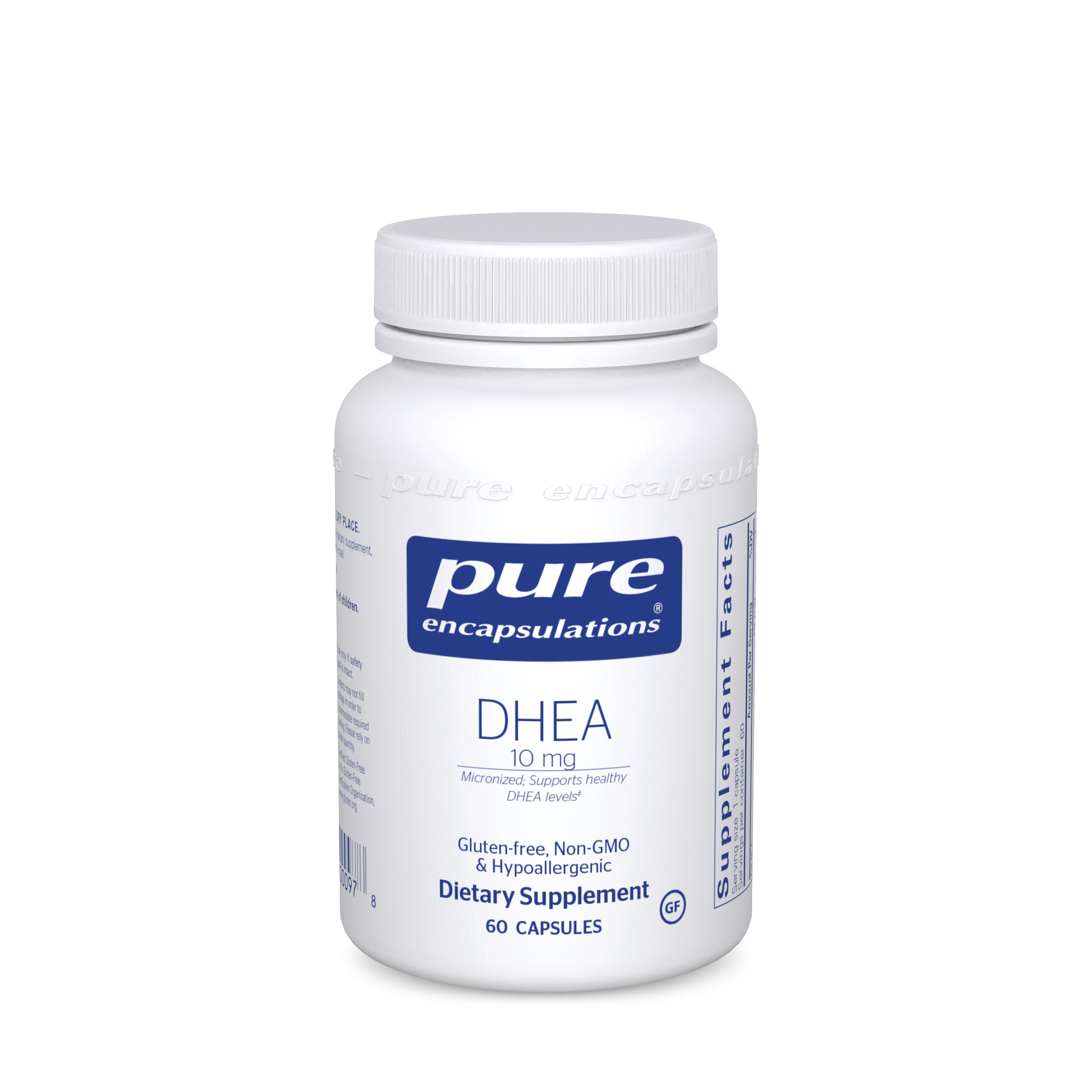Pure Encapsulations DHEA (micronized) 10 mg