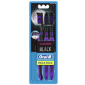 Oral-B Allrounder Black Toothbrushes, 3 Pack