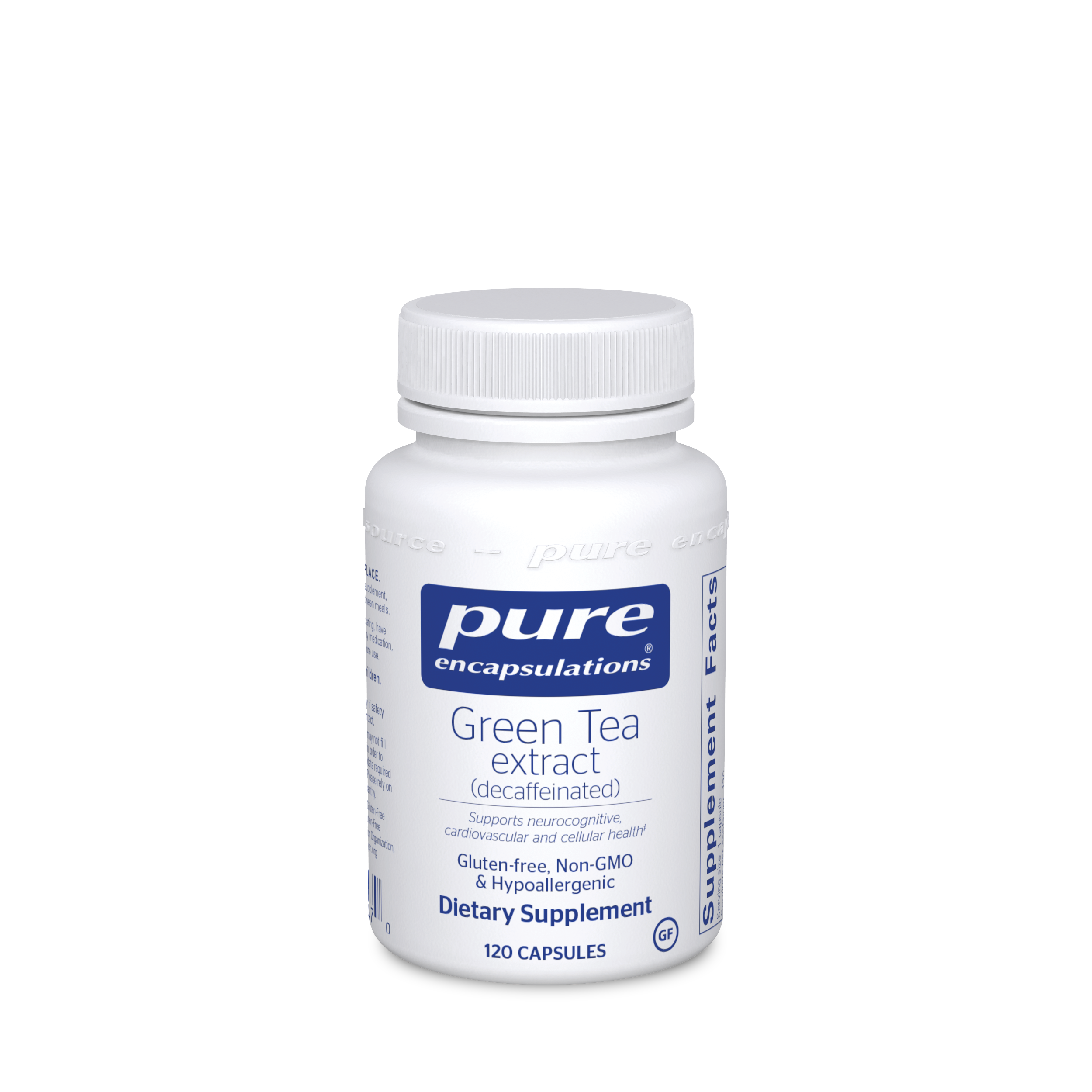 Pure Encapsulations Green Tea extract (decaf)