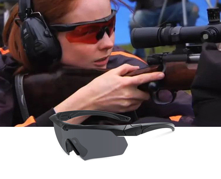 Military Fans Tactical Real CS Bulletproof Goggles