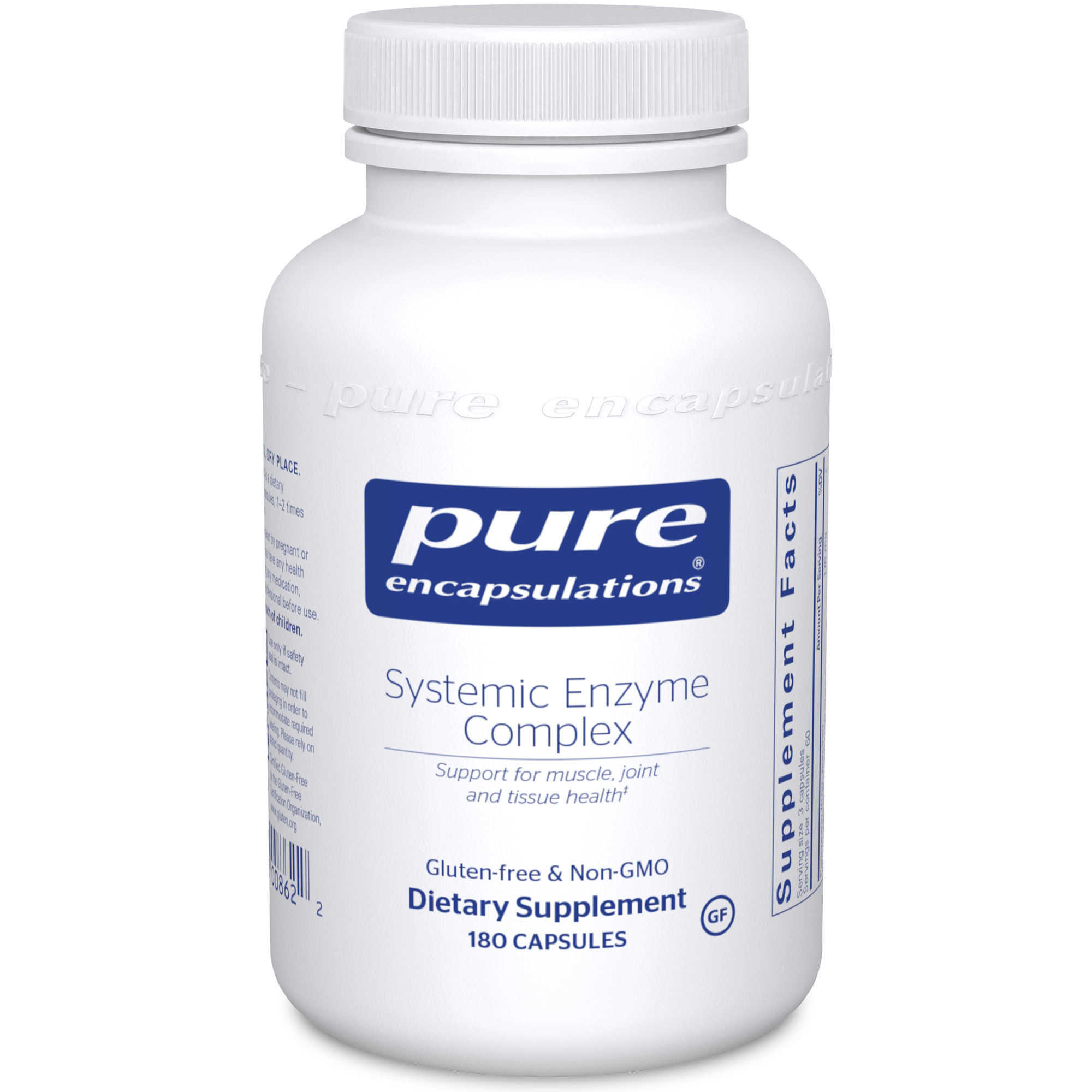 Pure Encapsulations Systemic Enzyme Complex 180 vcaps