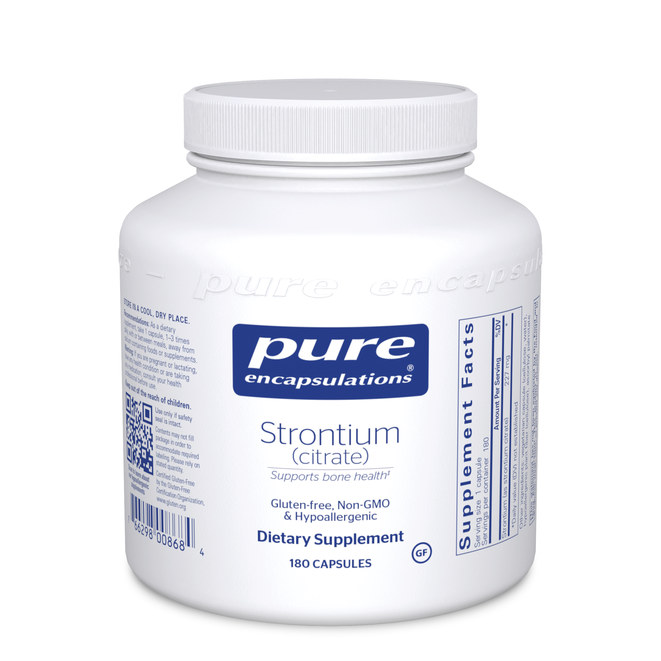 Pure Encapsulations Strontium 227 mg