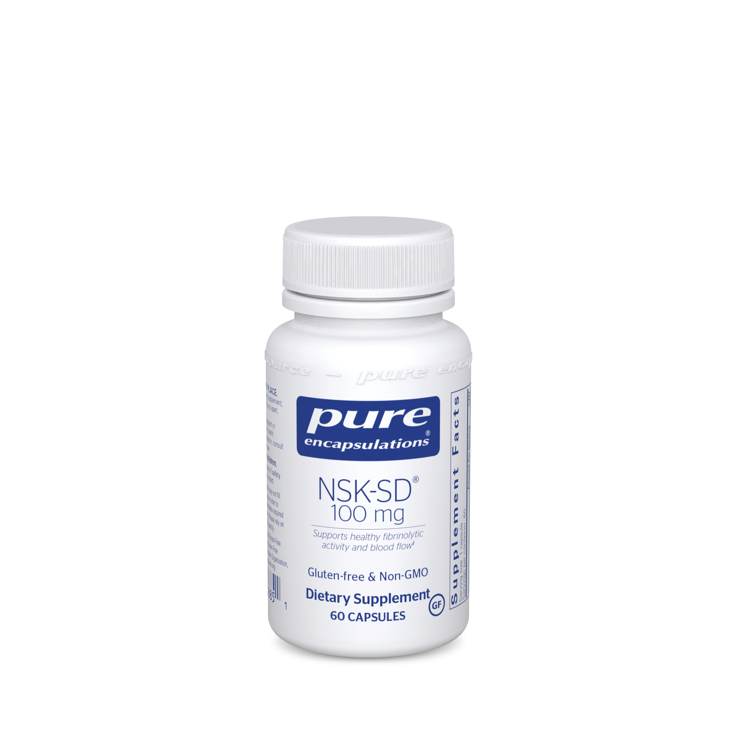 Pure Encapsulations NSK-SD (Nattokinase) 100 mg