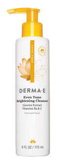 derma e - Even Tone Brightening Cleanser, 175ml