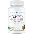 Nordic Naturals Zero Sugar Vitamin D3 60 Gummies