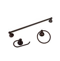 Boston Harbor 5003ORB Venetian Bath Hardware Set, Oil Rubbed Bronze, 3-Piece