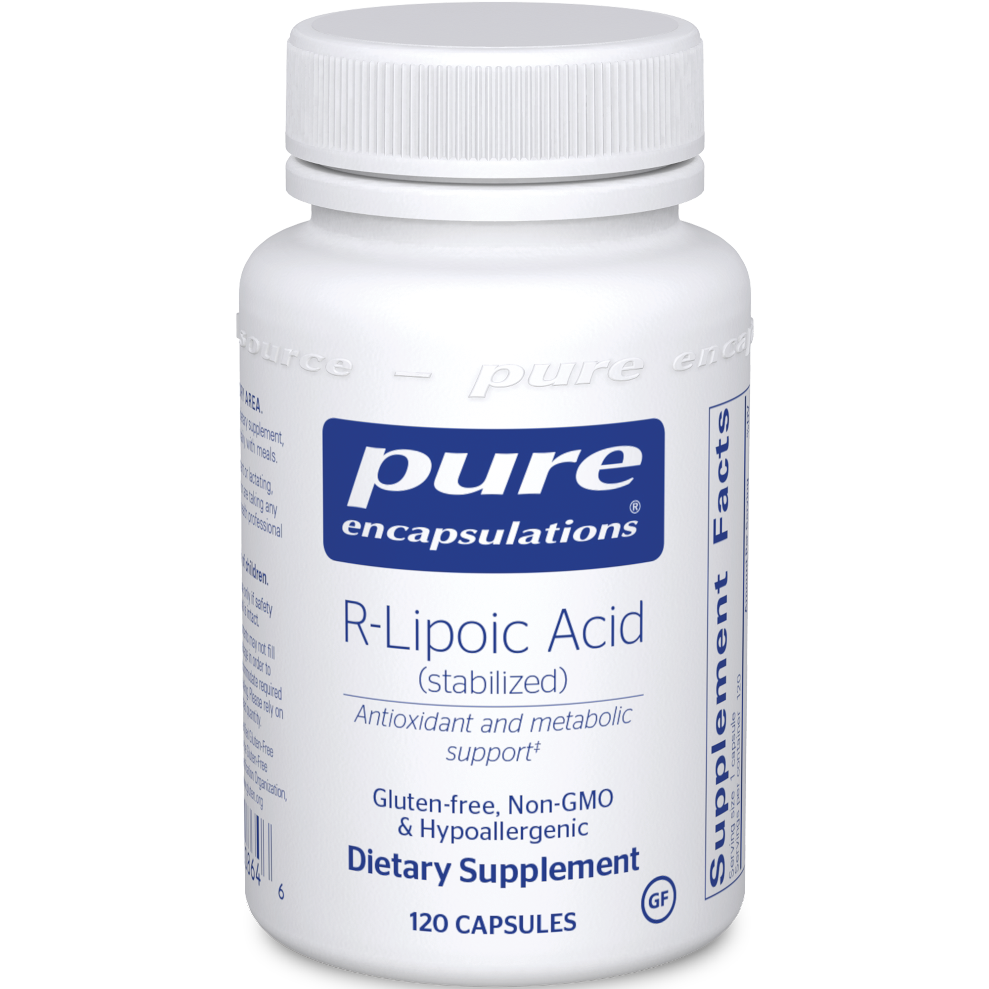 Pure Encapsulations R-Lipoic Acid (stabilized)
