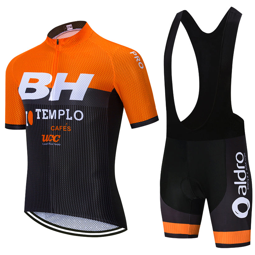 Summer Men's Outdoor Quick-drying Mountain Bike Jersey Suit - Blue Force Sports