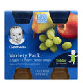 Gerber Fruit Juice Variety Bottle, 4 Fl. Oz, 4 Count