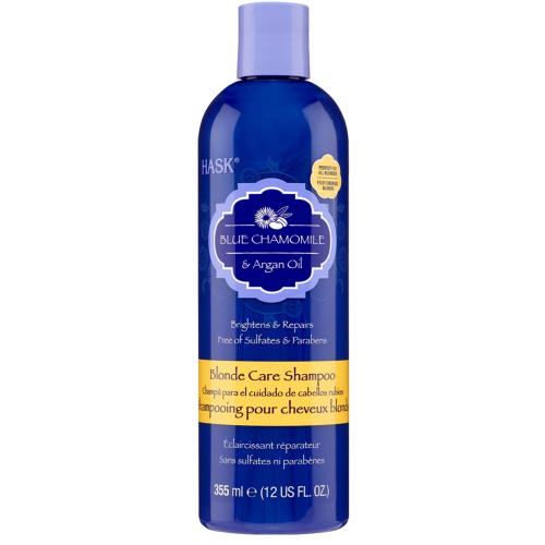 Hask Chamomile & Argan Oil Blonde Care Shampoo, 12 Ounce