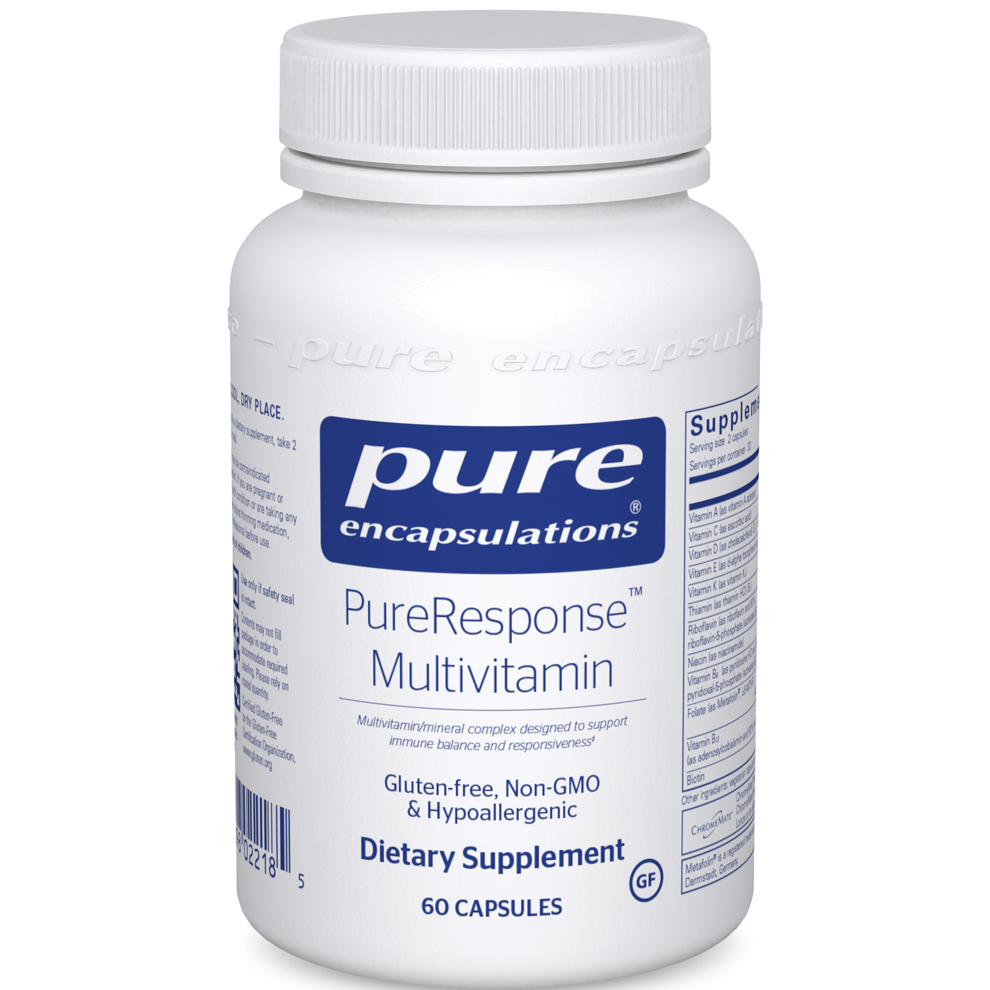 Pure Encapsulations PureResponse  Multivitamin 60 caps