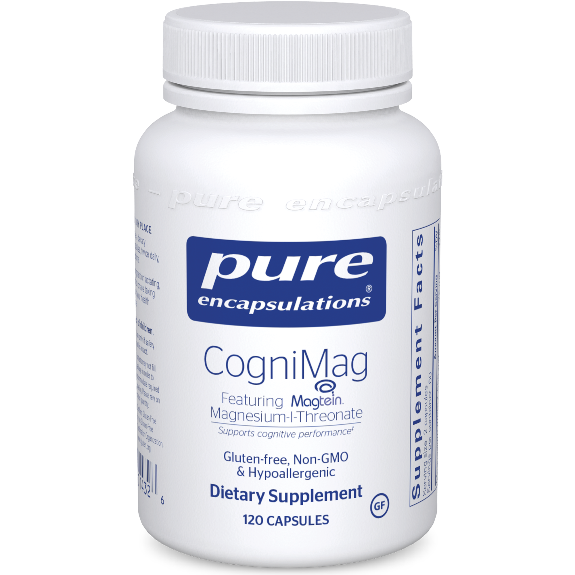 Pure Encapsulations CogniMag 120 caps