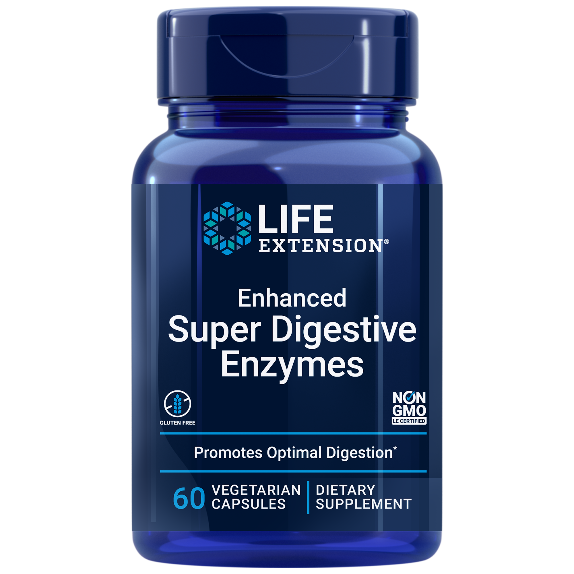 Life Extension Enhanced Super Dig Enzymes 60 vegcaps