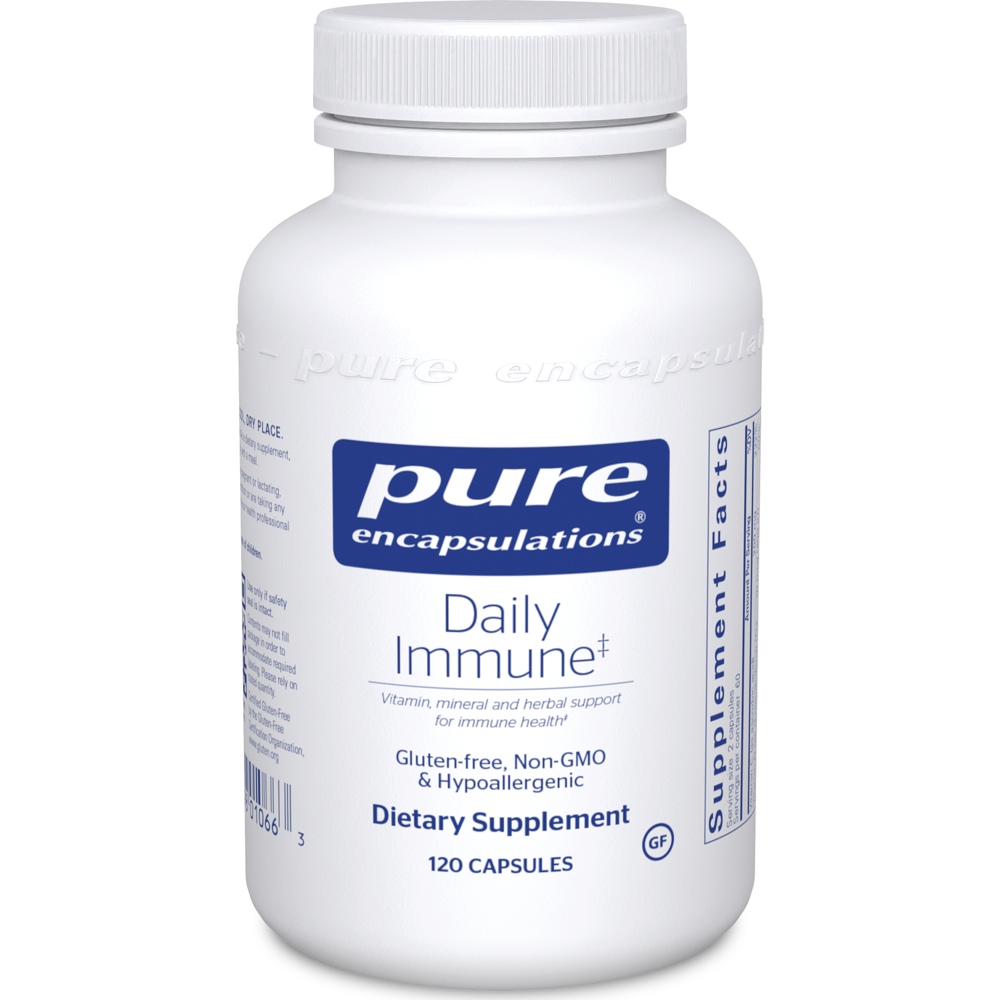 Pure Encapsulations Daily Immune 120 vcaps