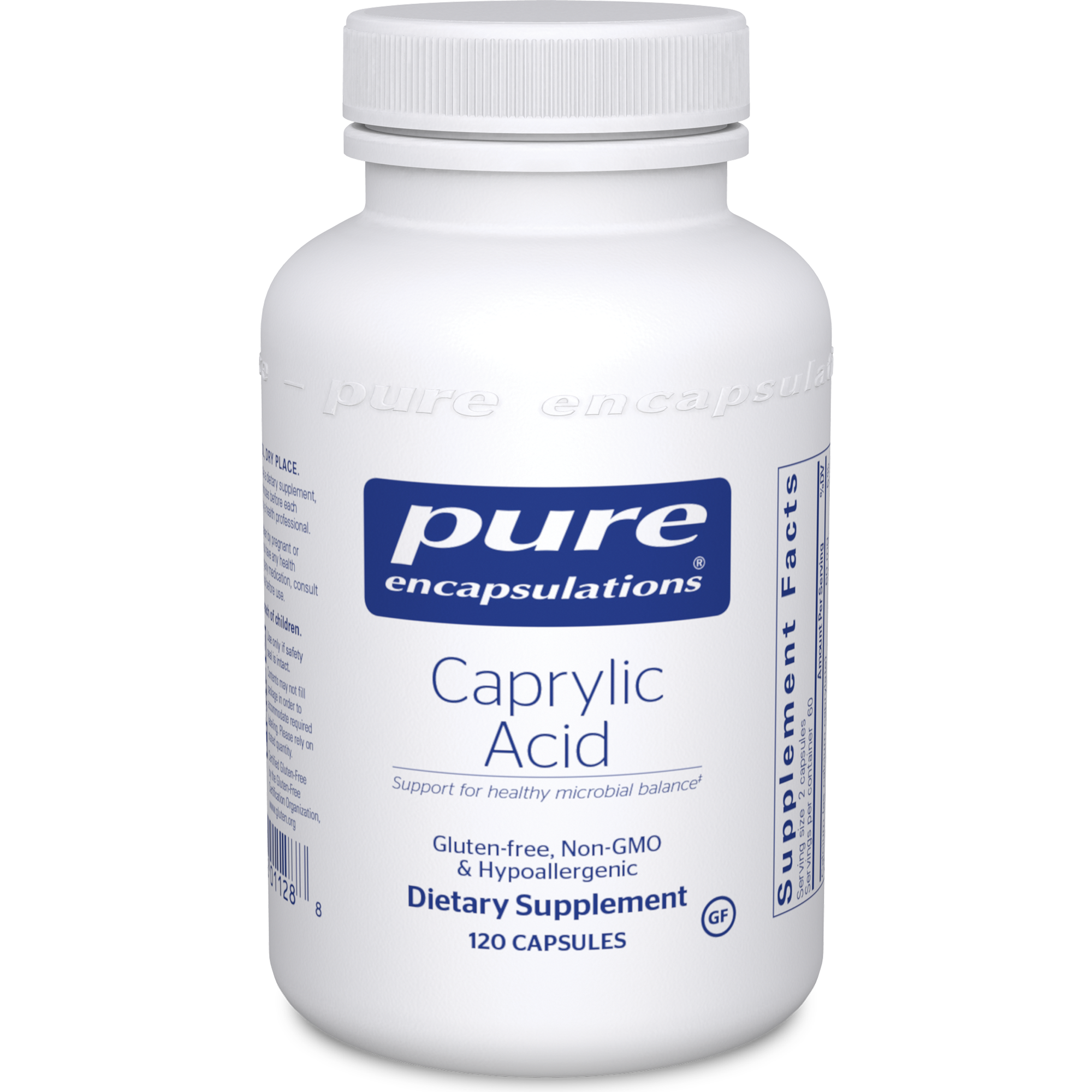 Pure Encapsulations Caprylic Acid