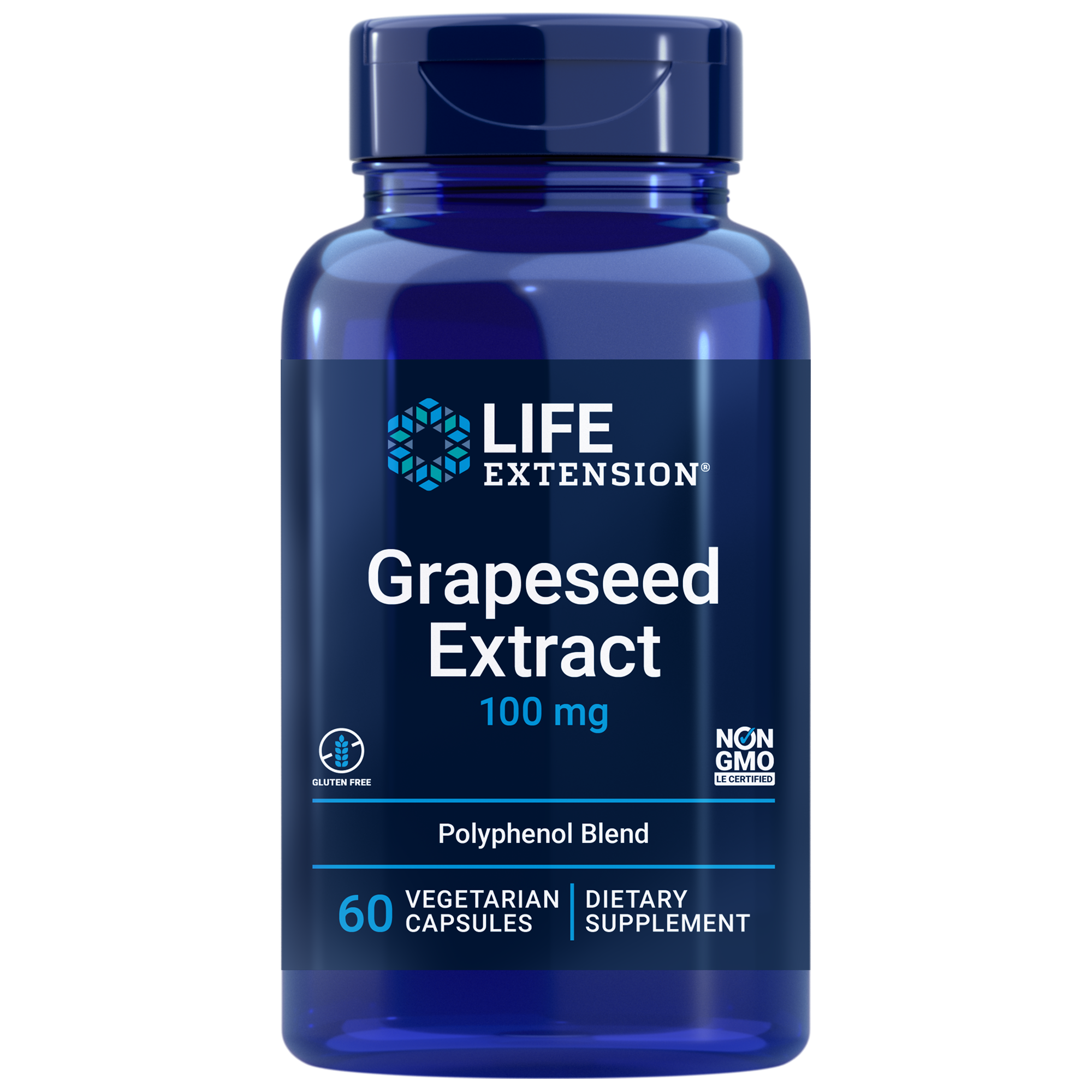 Life Extension Grapeseed Extract 100 mg 60 vegcaps