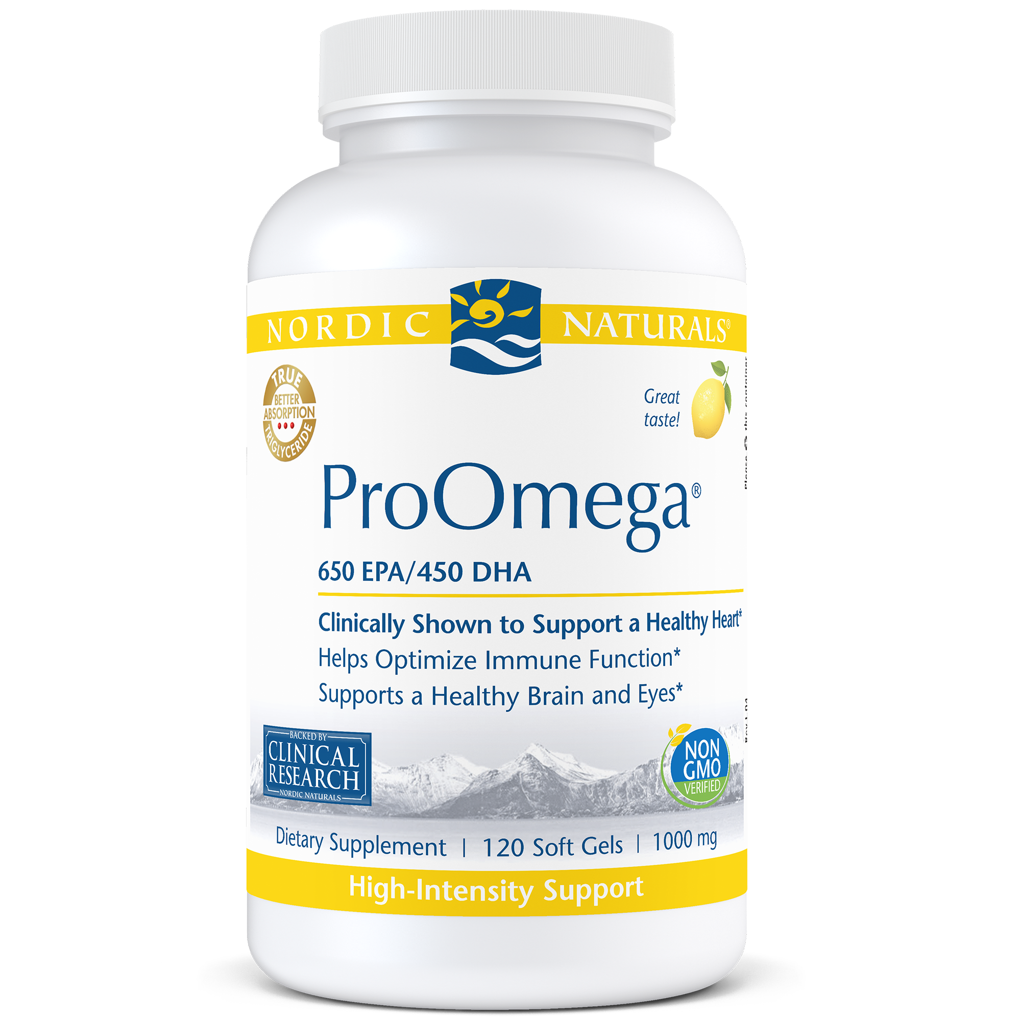 Nordic Naturals ProOmega Lemon