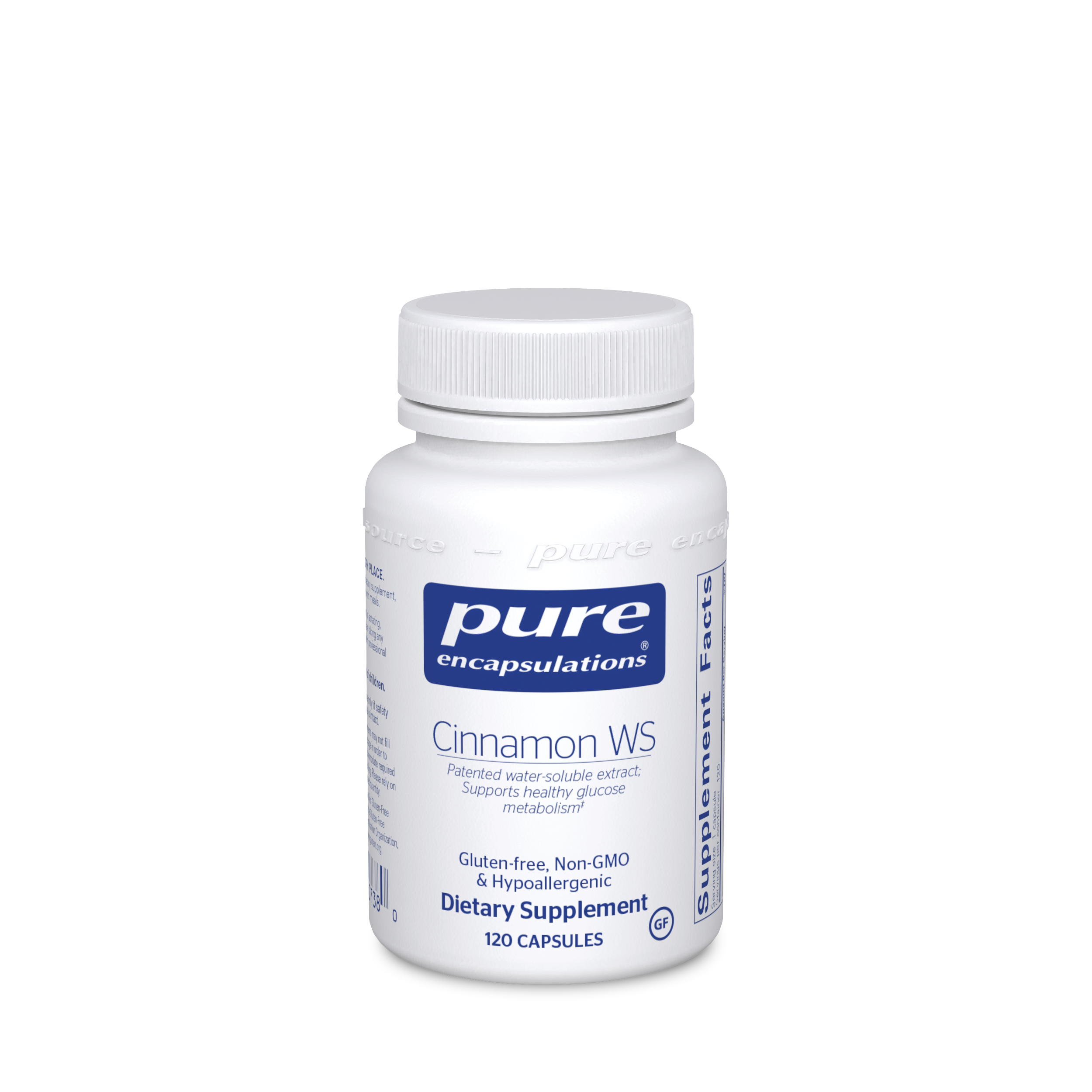 Pure Encapsulations Cinnamon WS 120 vcaps