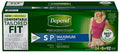 Depend Women£ªs Maximum Absorbency Underwear Small 92 Units