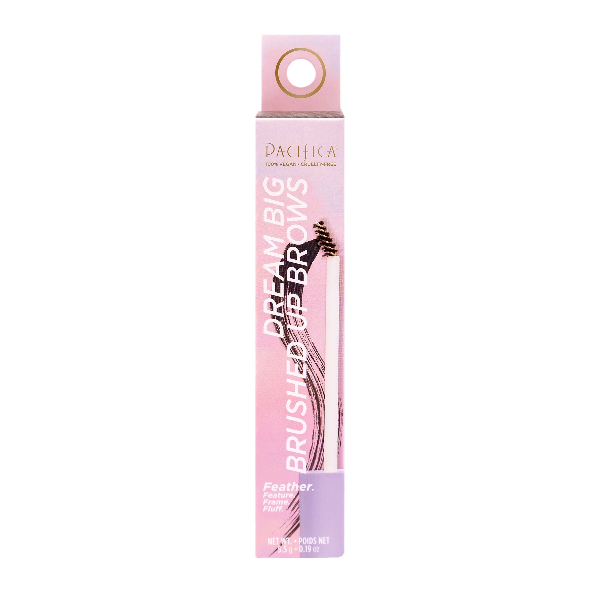 Pacifica - Dream Big Brushd Up Brows - Deep, 5.5 g
