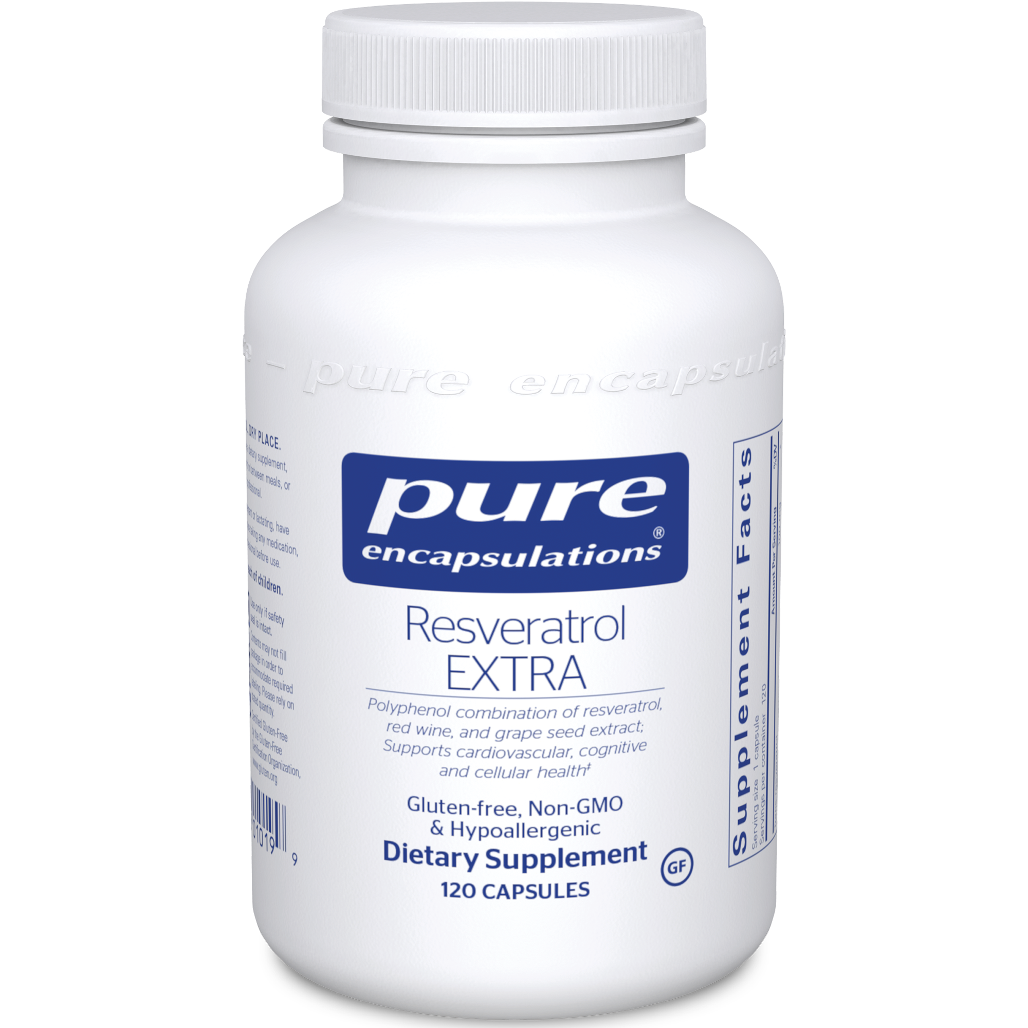 Pure Encapsulations Resveratrol EXTRA