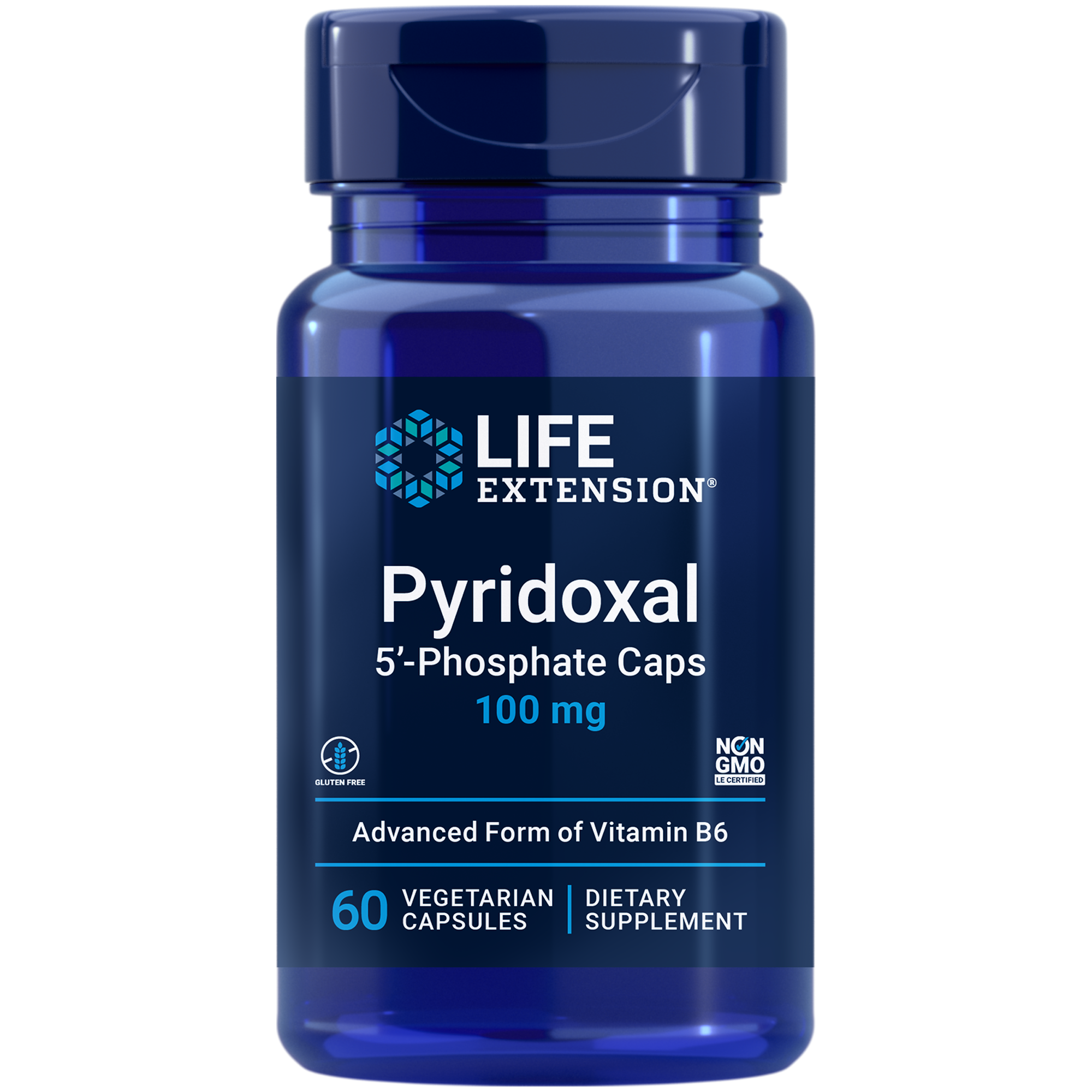 Life Extension Pyridoxal-5-Phosphate 100 mg 60 vegcaps