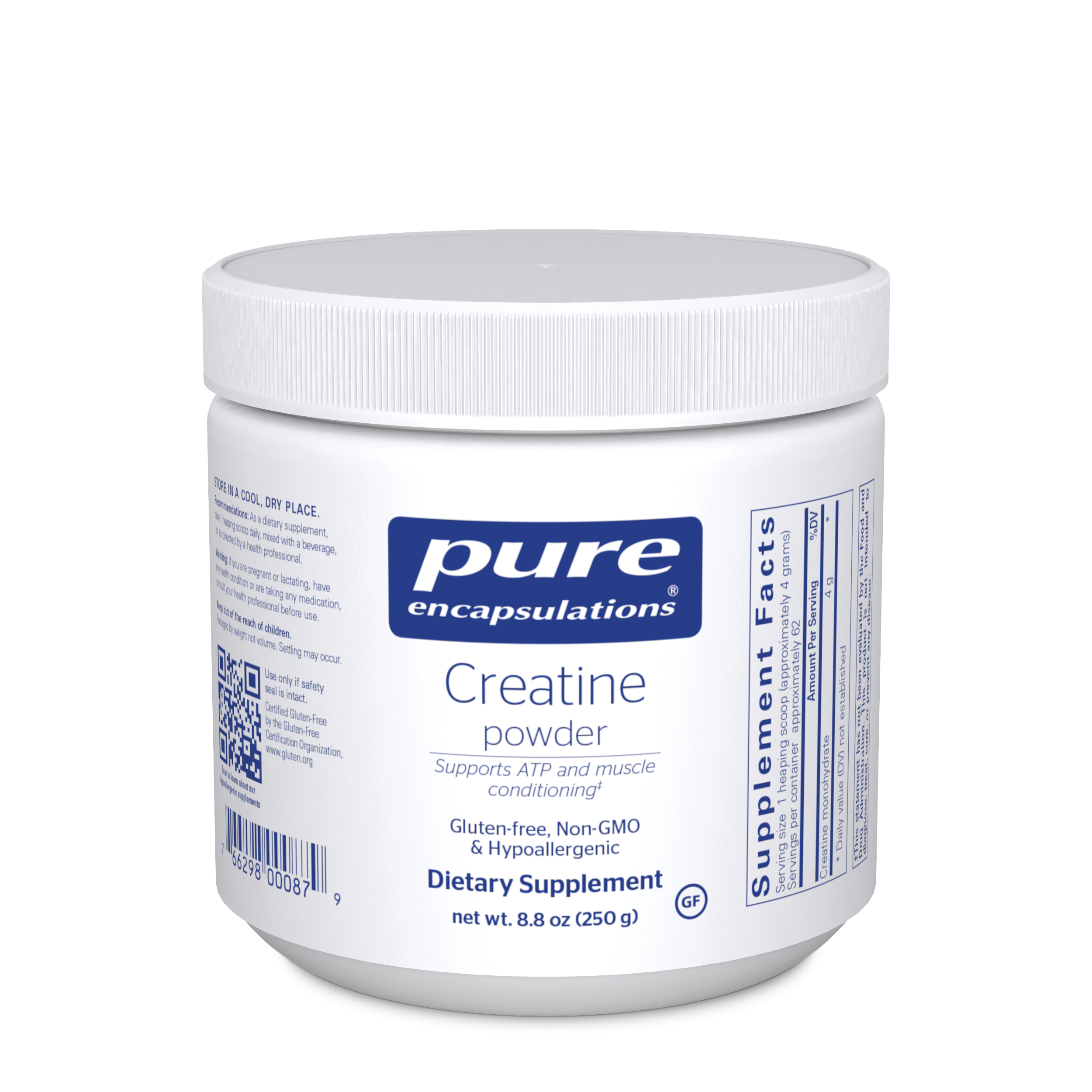 Pure Encapsulations Creatine Powder 250 g