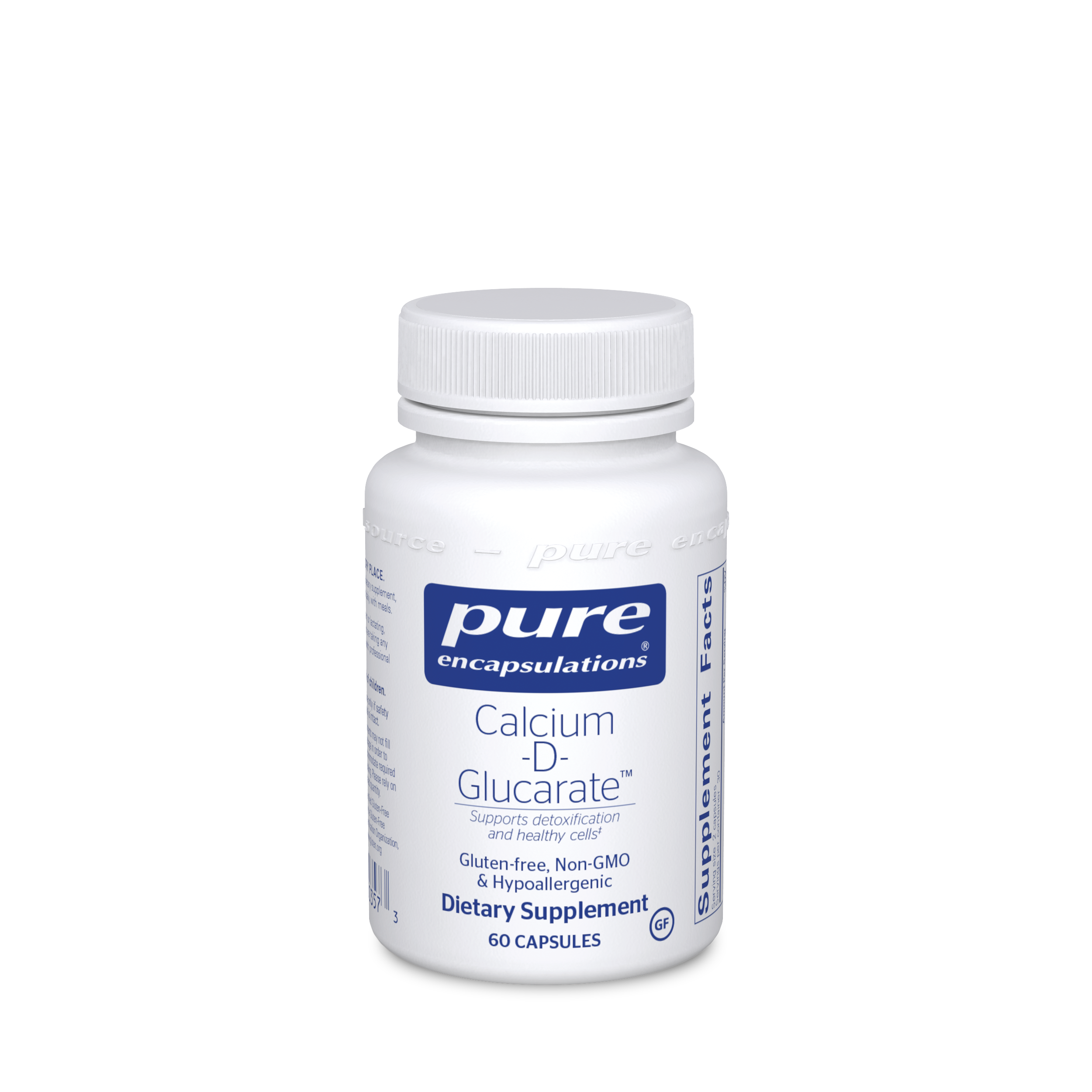 Pure Encapsulations Calcium-d-Glucarate 1000 mg