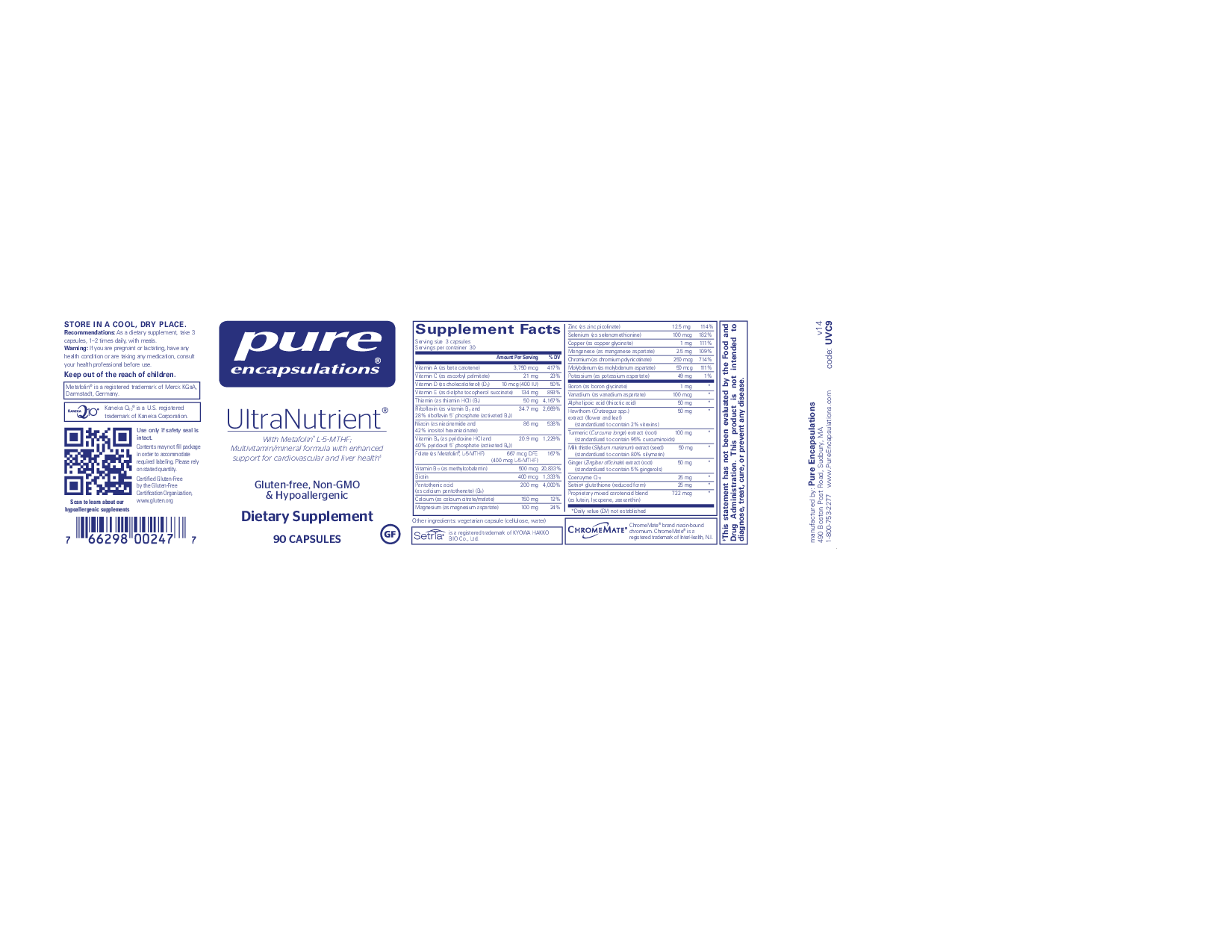 Pure Encapsulations UltraNutrient
